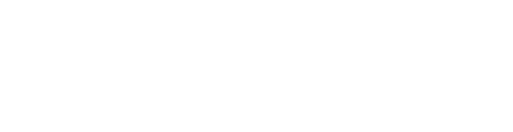 Logo in Weiss auf braunem Grund